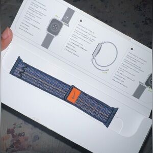 Apple Watch Band Nike Game Royal/Orange